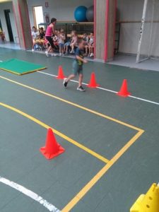 Percorso con slalom 4