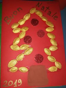 Lavoretto Natale 2019_Garibaldi_Sez D