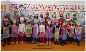 Carnevale 2022_Sezione A_Le maschere italiane